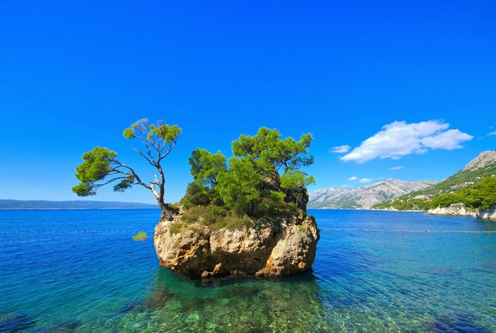 Iconic image of beach on the Riviera