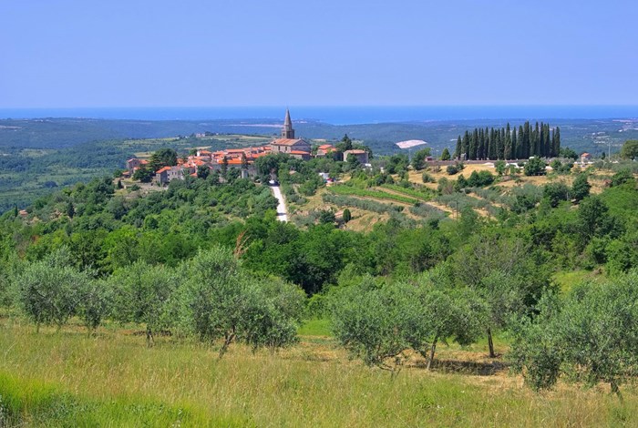Groznjan - gorgeous Istrian hilltop town