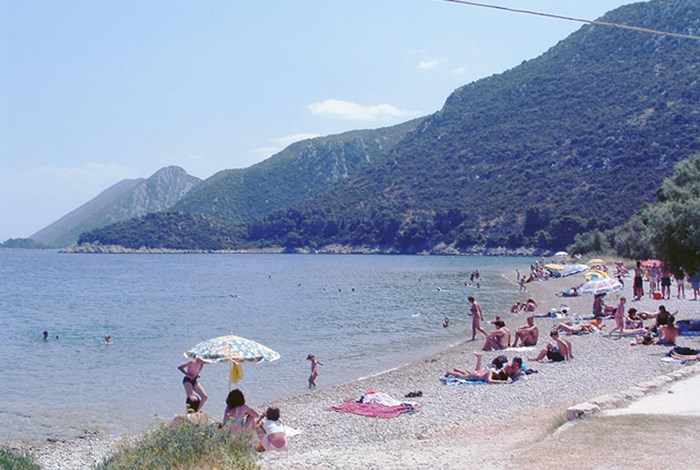 Beach on the peninsula