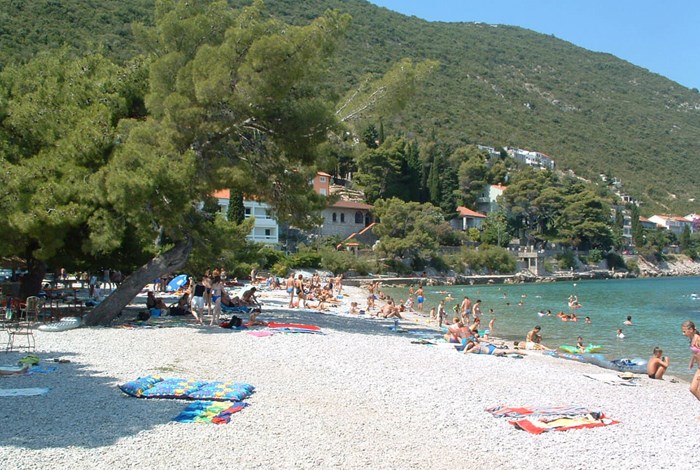 The beach in Trpanj