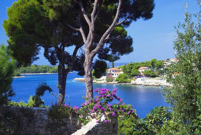 Idylic solta island 
