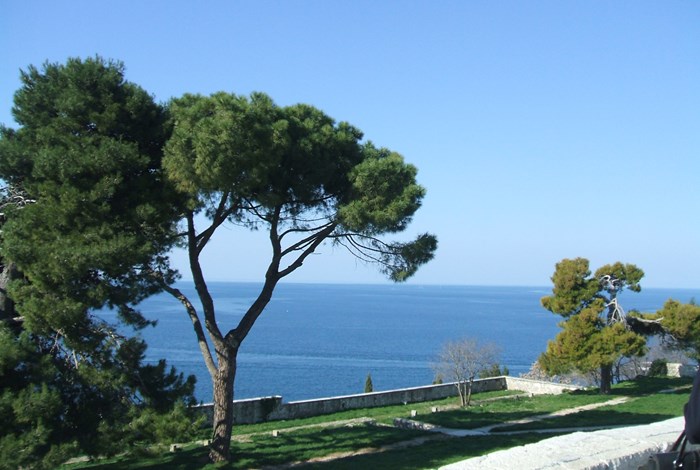 The view from the church in Rovinj