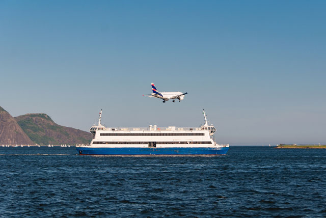 Aircraft and ferry
