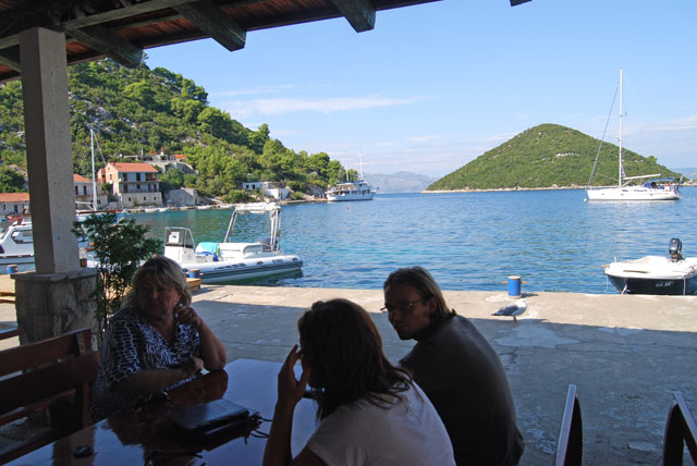 Quiet bay on Mljet