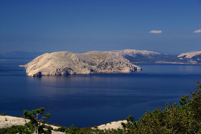 Krk island view