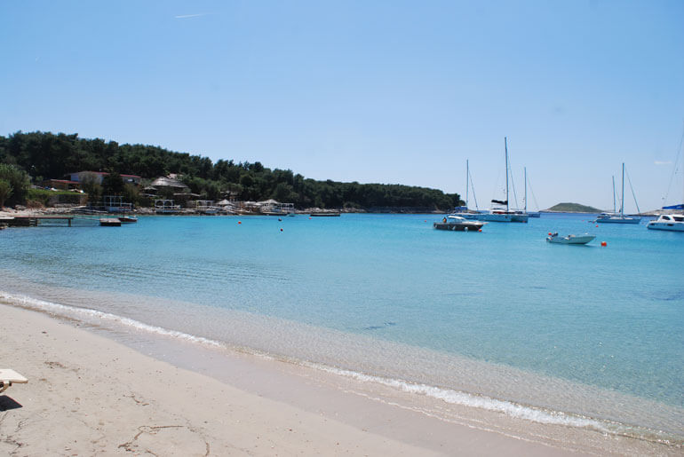 Beach on Pakleni islands