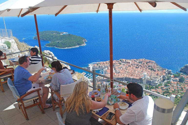 View from Mount Srd, Dubrovnik