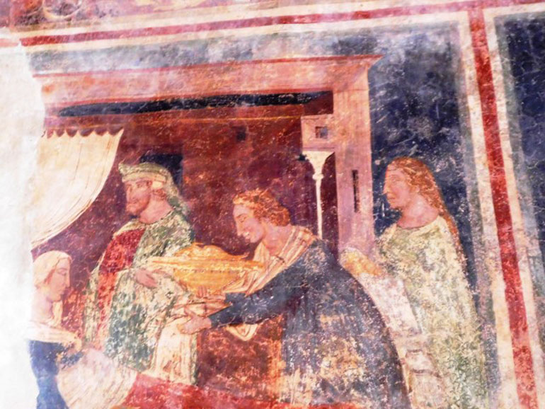 Frescos in Rakotule