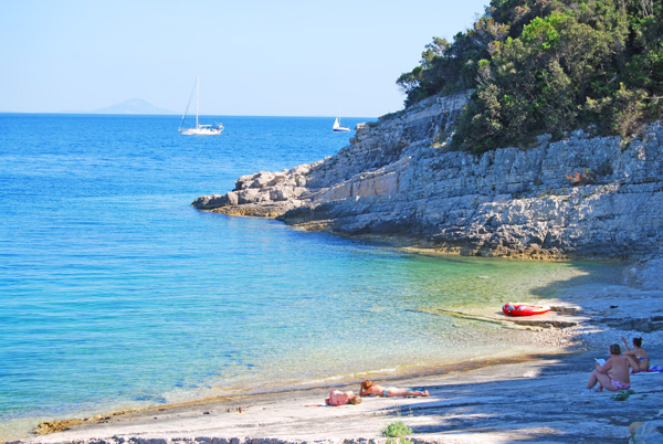 Rocky cove Istria