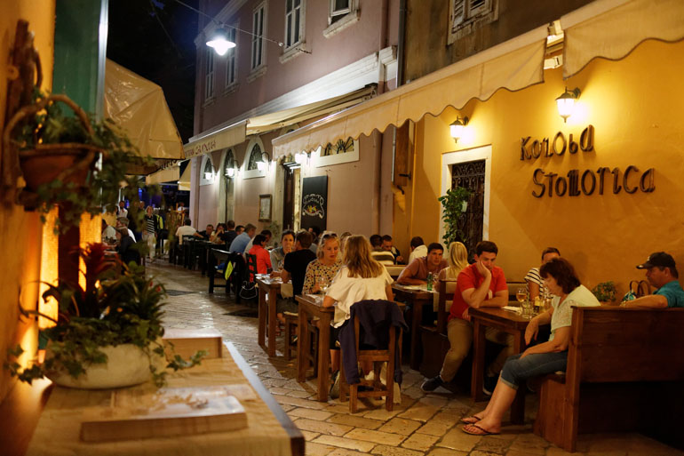 Zadar street scene